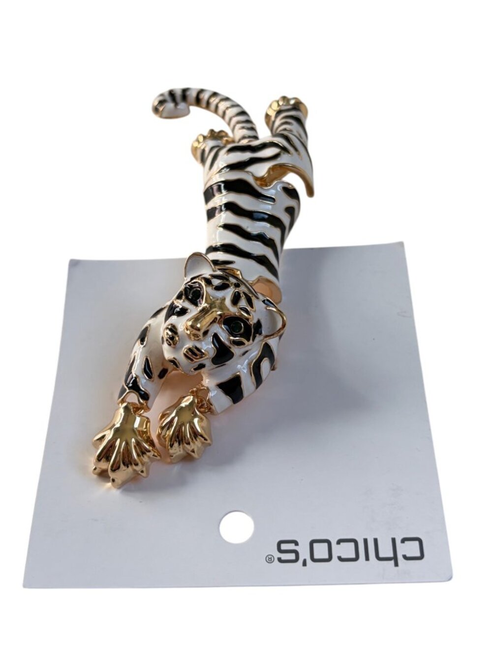 NWT - Chico's Tiger Brooch - Picture 3 of 7
